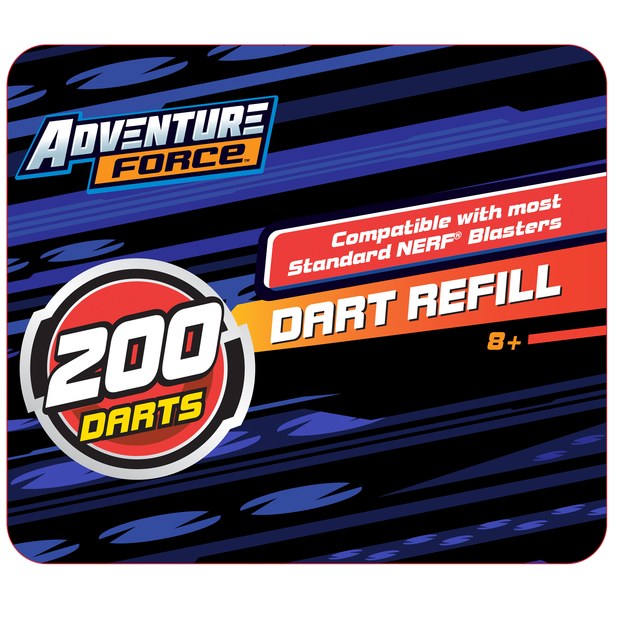 Adventure Force 200-Dart Refill - Compatible with Standard Nerf Elite Blasters - image 5 of 8