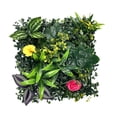 thumbnail image 3 of GROWTH TANK 9.8x9.8inch Simulation Grass Greenery Wall Panel Decor for Balcony Accessory Style B, 3 of 9