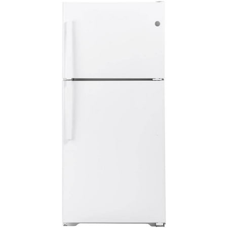 GE GTS22KGNRWW 21.9 Cu. Ft. White Top Freezer Refrigerator