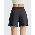 thumbnail image 3 of G4Free Chillwhisp Split Running Shorts for Women 3"- Built-in Shorts for Athletic Workout Gym, 3 of 6