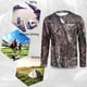 thumbnail image 3 of Camiseta de Manga Larga Hombre, Camiseta de Manga Larga para Hombres Ropa de Secado Rápido para Acampar Deportes Al Aire Libre, 3 Tama?os(XL) Ecomeon no, 3 of 5