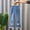 White, variant on TAIAOJING Toddler Baby Kids Girls Casual Jeans Elastic Waist Denim Wide Leg Pants Trousers Trendy Clothes, 2-3 Years