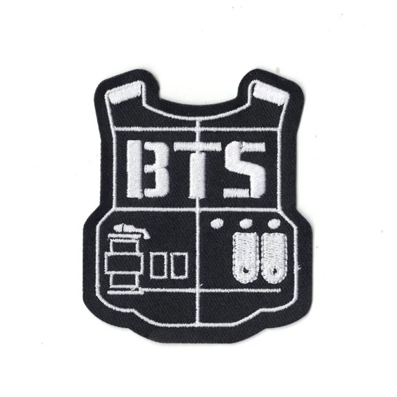 K-Pop Vest Korean Music Logo Iron On Patch