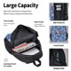 thumbnail image 4 of Balery whiet Snowflake blue background Mochila escolar 3 en 1 para niños: mochila resistente con lonchera térmica y estuche para lápices. Mochila escolar para niños y niñas., 4 of 7