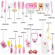 thumbnail image 5 of Kit médico de dentista, cirujano y veterinario para niños (paquete de 35) con luz y sonido, 5 of 5