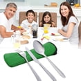 thumbnail image 2 of VerPetridure Stainless Steel Fork Spoon Chopsticks Travel Camping Cutlery Eyeful 3pc, 2 of 4