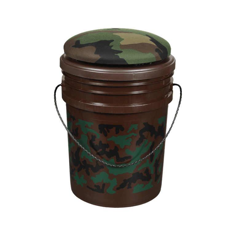 Allen Company Vanish Camouflage Bucket Lid Swivel Seat