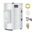 thumbnail image 3 of KFFKFF Powered Water Warmer, 10 Gallon Capacity Instantaneous Water Warming Unit, 1.6Kw Tankless Heat Device w/ Digital Screen, Dial Regulation, IPX4 Water-Resistant Lateral Connection On-Demand, 3 of 9