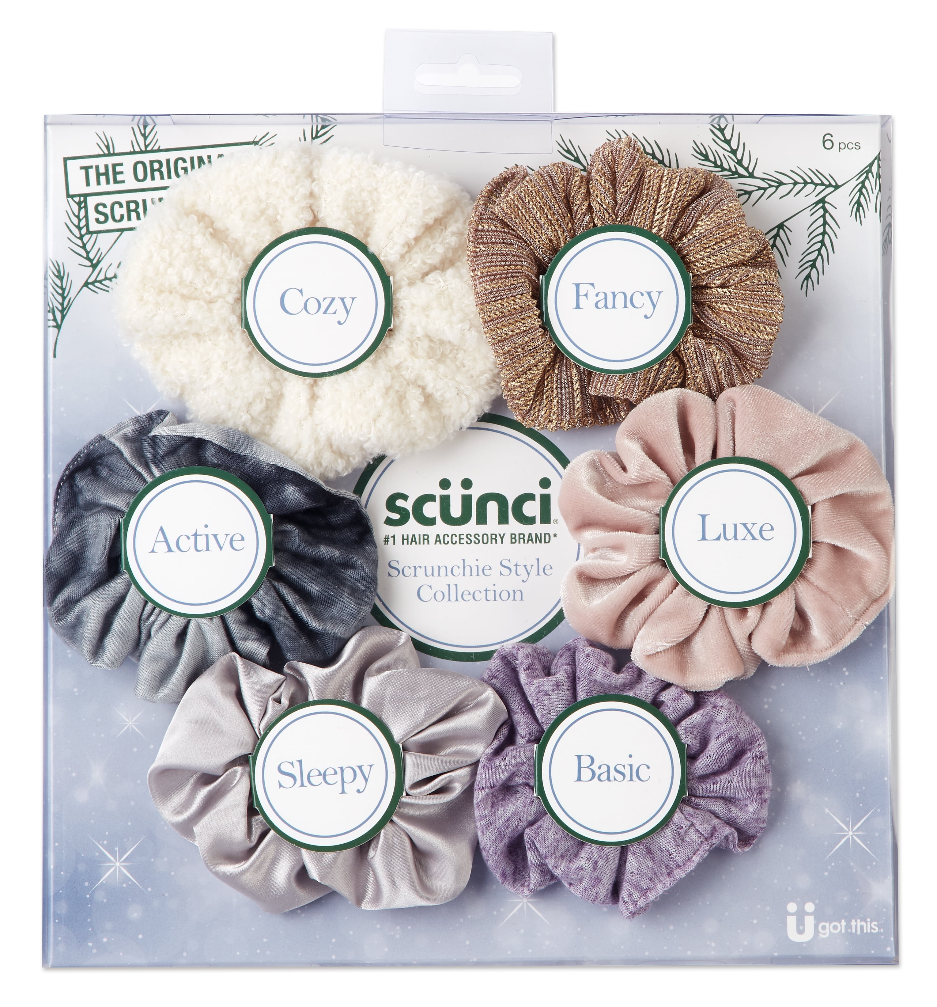 Scunci Cozy Style Scrunchie Gift Box