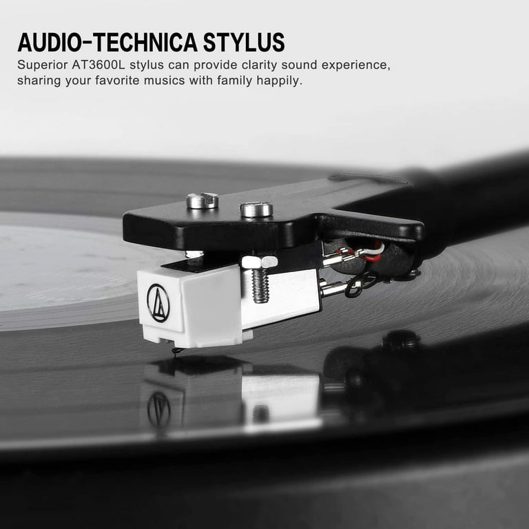  DIGITNOW High Fidelity Belt Drive Turntable, Vinyl Record  Player with Magnetic Cartridge, Convert Vinyl to Digital, Variable Pitch  Control &Anti-Skate Control : Electronics