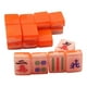 thumbnail image 3 of LLavero de Mahjong pequeño de 18 Uds., colgante artesanal para manualidades, colgante de llave, colgante de llavero de azulejos de Mahjong chinos de Rojo naranja, 3 of 9