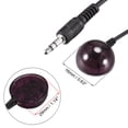 thumbnail image 3 of Unique Bargains Câble d'Extension Récepteur Infrarouge IR Jack 3.5mm 4.9 Pieds Distance de Réception 26 Pieds Noir Grande Tête Ronde, 3 of 4