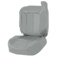 thumbnail image 3 of Kojem Front Driver Seat Cover for 2000-2002 Chevrolet Chevy Tahoe Suburban 1500 2500 Light Pewter Gray, 3 of 7