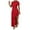 Red, variant on Ticikt Fashionable Tied Detail Slit Asymmetrical Camisole and Shorts Matching Set for Women,Color:Mint Green