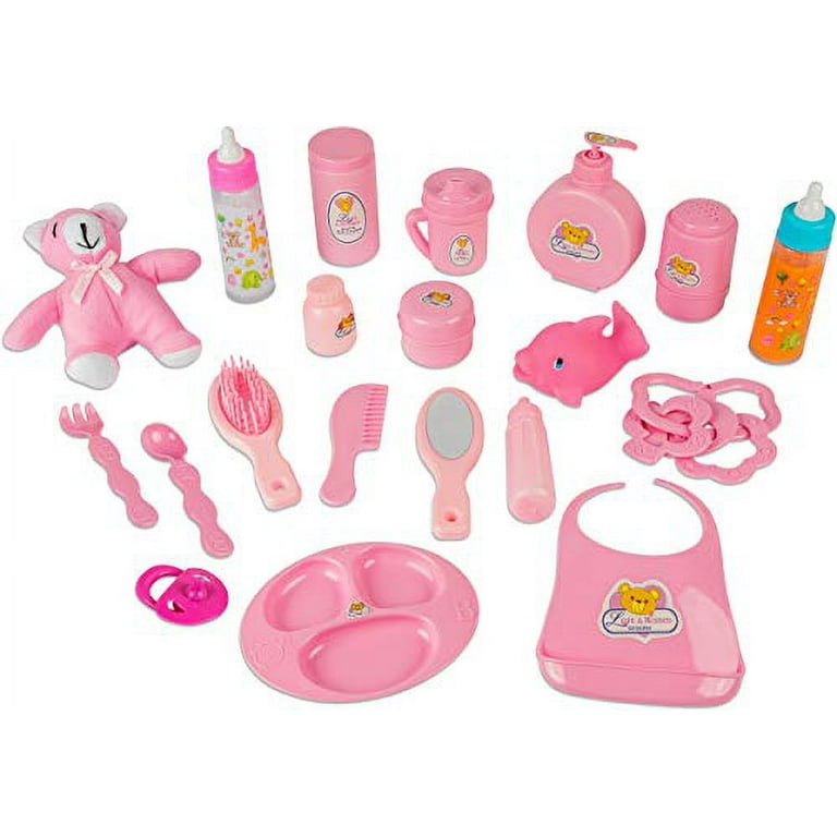 Baby Doll Accessories, Doll Magic Bottles & Doll Feeding Set in A Bag