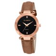 thumbnail image 1 of Reloj de cuarzo para mujer, relojes para mujer, casual, de cuarzo, plástico, correa de cuero, nuevo reloj de pulsera analógico, reloj de cuarzo., 1 of 3