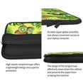 thumbnail image 5 of Bingfone Kiwi And Avocado Laptop Sleeve Case 13 Inch, 360° Protective Computer Carrying Bag, 5 of 9