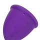 thumbnail image 4 of Silicone Menstrual Cup Reusable Female Lady Hygiene Cup Collector Body Care Tool(1 x Purple Menstrual Cup(S)+1 x Purple Menstrual Cup(L)+Storage Bag ), 4 of 5