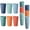 6-Dark Multicolor, variant on 24 Pcs Unbreakable Plastic Cups Set, 20 oz Reusable Plastic Cups, Stackable Drinking Cup for Kitchen, Outdoor, BPA-free, Dishwasher Refrigerator and Microwave Safe