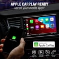 thumbnail image 2 of BOSS Audio Systems BVCP9700A-C - Reproductor multimedia inalámbrico Apple CarPlay para coche con Android - Pantalla táctil capacitiva de 7 pulgadas, Bluetooth, sin CD DVD, iluminación multicolor, cáma, 2 of 5
