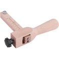 thumbnail image 3 of Leather Cutter Tool Wooden Strip and Adjustable Strap Leather Belt Cutter DIY Hand Craft Cutters with 5 Blades, 3 of 5