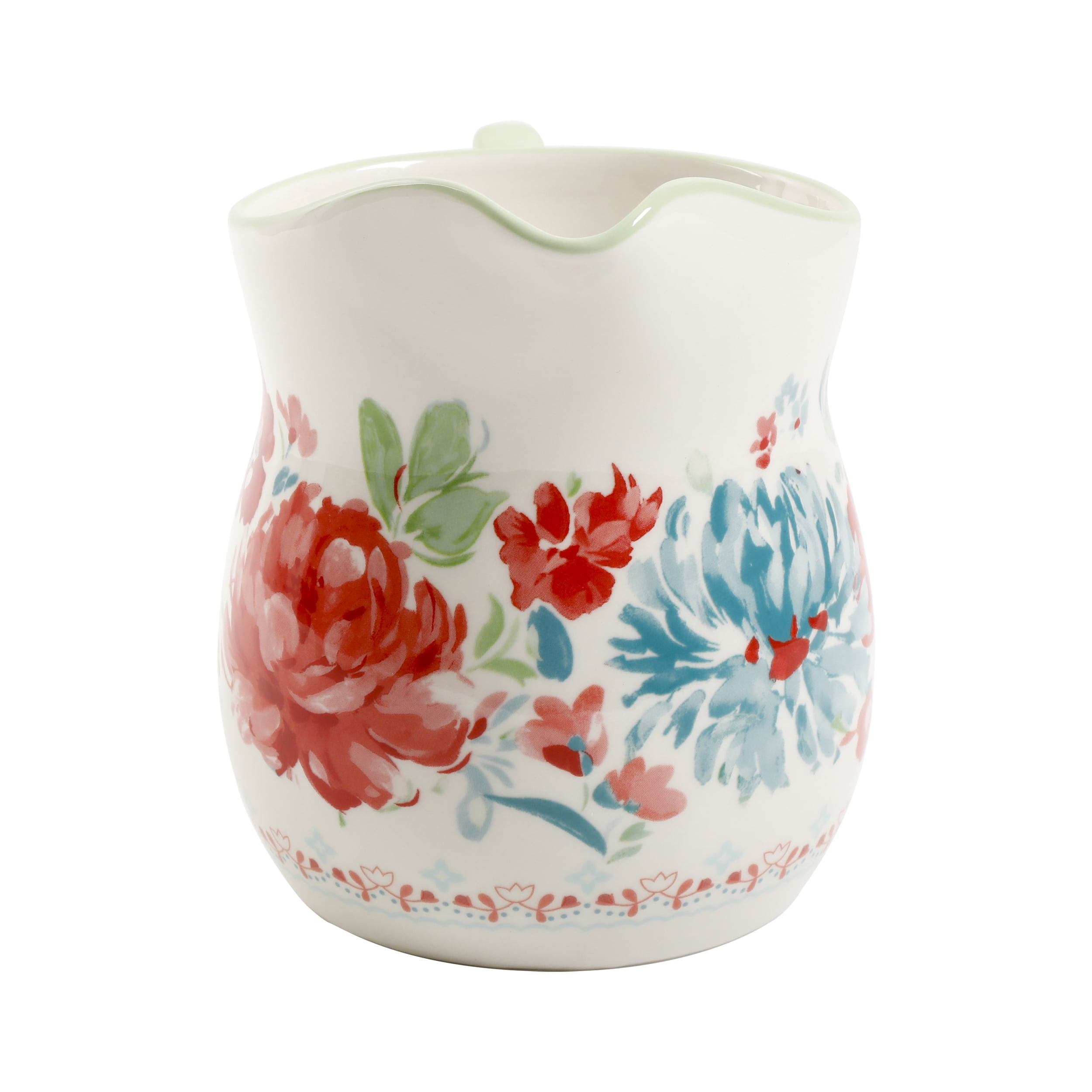 🌻New Pioneer Woman Vintage Floral Measuring Bowls, 4 Piece - Stoneware,  Baking