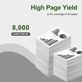 thumbnail image 3 of B310 Black High Yield Toner Cartridge 8,000 Pages Compatible for 006R04377 Replacement Work with Xerox B305 B310 B315 Printer 1 Pack, 3 of 7