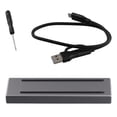 thumbnail image 5 of M.2 SSD HDD Enclosure NVMe NGFF Dual Protocol HDD Enclosure RGB Cool Light Multi-Function Convenient HDD Enclosure, 5 of 5