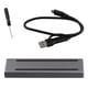 thumbnail image 2 of M.2 SSD HDD Enclosure NVMe NGFF Dual Protocol HDD Enclosure RGB Cool Light Multi-Function Convenient HDD Enclosure, 2 of 5