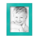 thumbnail image 2 of ArtToFrames 6" x 8" Aqua Picture Frame, 6x8 inch Green Wood Poster Frame (WOM-5186), 4 Pack, 2 of 5