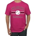 thumbnail image 1 of Wild Bobby City of Philadelphia Baseball Fantasy Fan Sports Men's T-Shirt, Fuschia, 5X-Large, 1 of 6