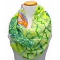 thumbnail image 3 of Yellow Tribal Chevron Infinity Scarf, 3 of 5