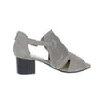 thumbnail image 2 of Bella Vita Womens Illiana Suede Open Toe Block Heels, 2 of 3