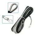 thumbnail image 5 of 4.8MM*15M(2.5 tons) Synthetic Winch Rope Line Recovery Cable For ATV UTV Truck Boat Winch Towing Rope ,Wide Applicability, 5 of 5