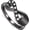 Black-NO.7, variant on Crystal Infinity Cremation Jewelry Urn Ring for Ashes Cremation Ring for Human / Pet Keepsake Finger Ring Urn Locket Memorial Jewelry