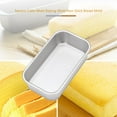 thumbnail image 6 of 4Pcs Aluminum Alloy Loaf Tin Rectangular Non-Stick Bread Mould Bread Loaf Pans Kitchen Dining Bar Supplies, 6 of 8