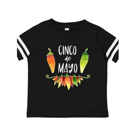 

Inktastic Cinco De Mayo Peppers Gift Toddler Boy or Toddler Girl T-Shirt