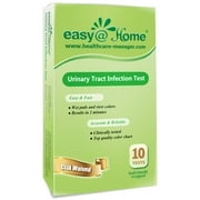 Easy@Home Urine Dip UTI Testing Strips - Home Health Check, 10 Pouches (UTI-10P)