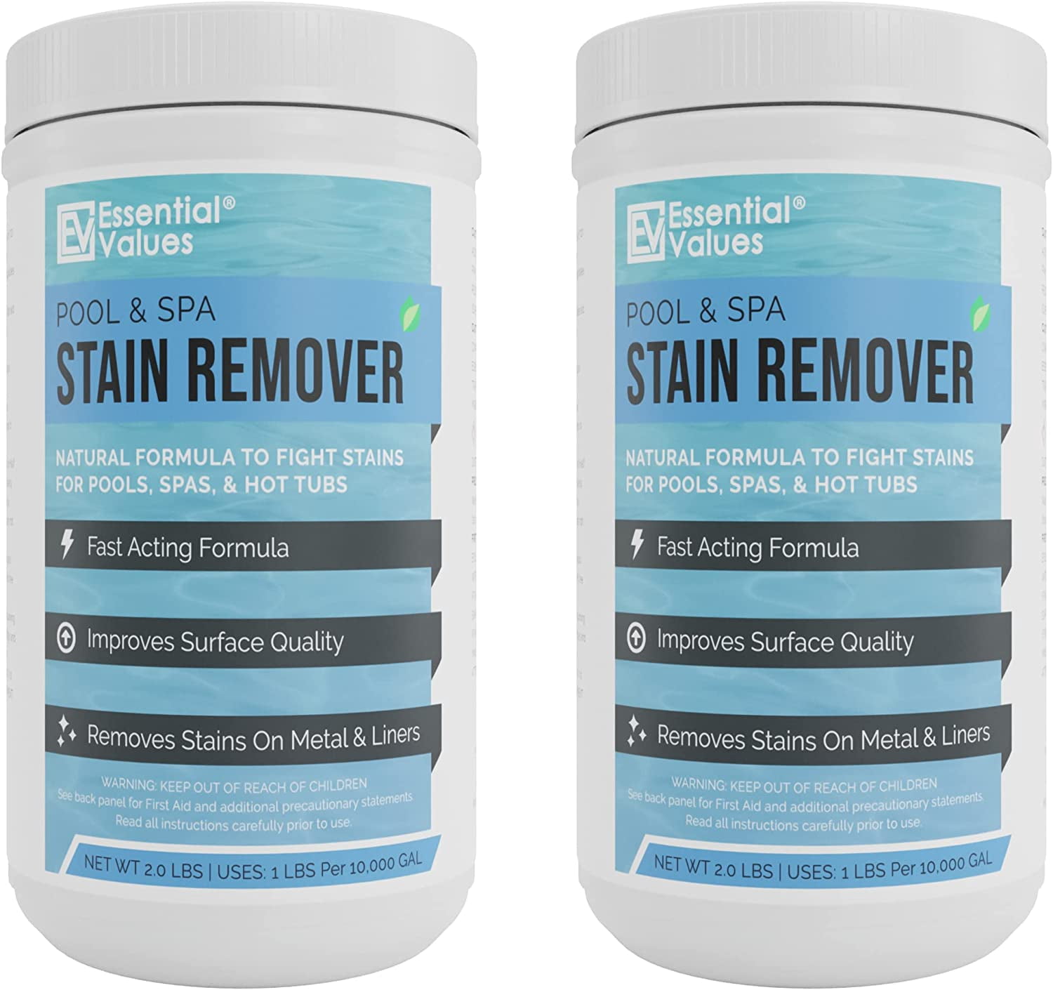 Essential Values - Swimming Pool & Spa Stain Remover (2 Pack)
