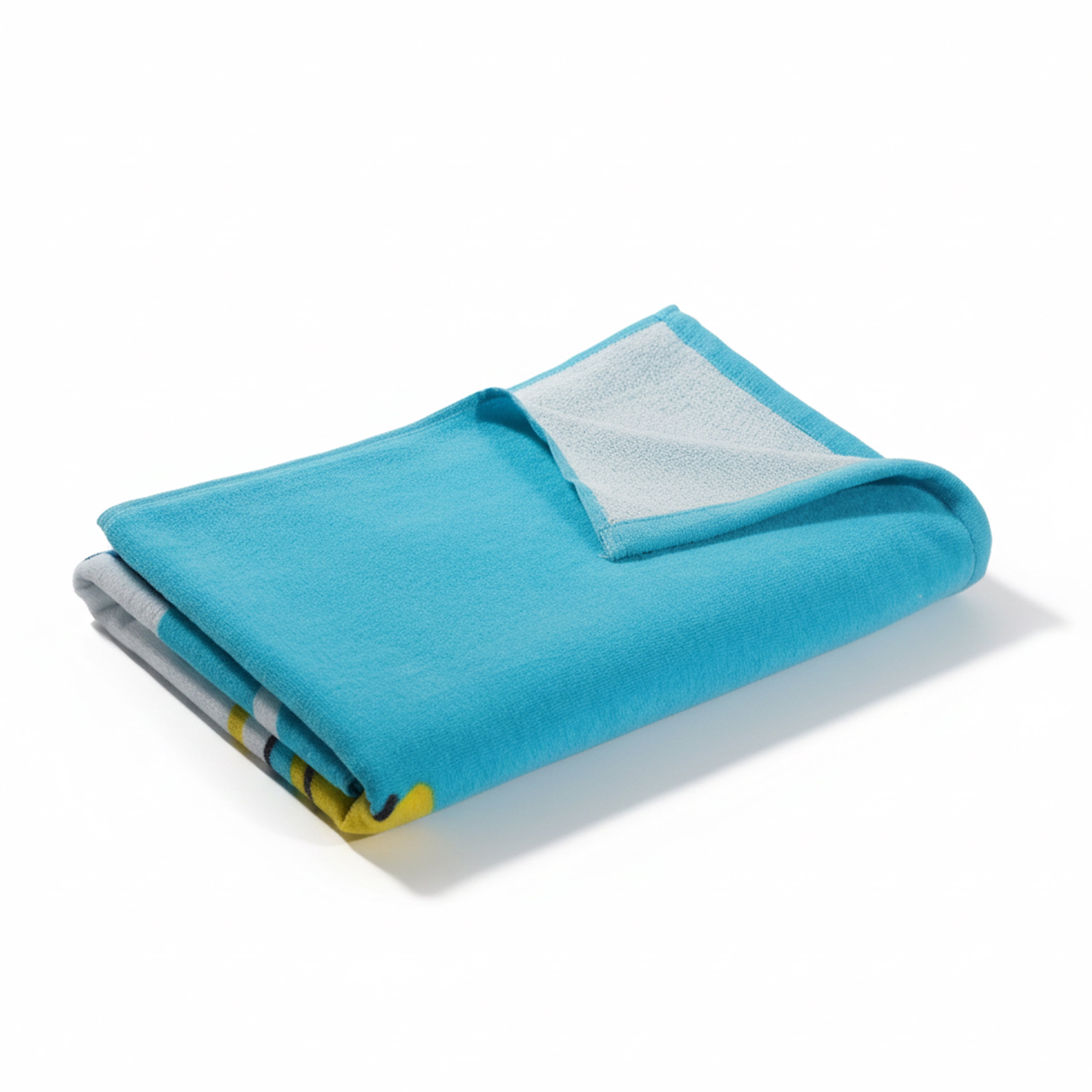 Mainstays Kids Cotton Blend Beach Towel, 30 x 60 Inches, Sno