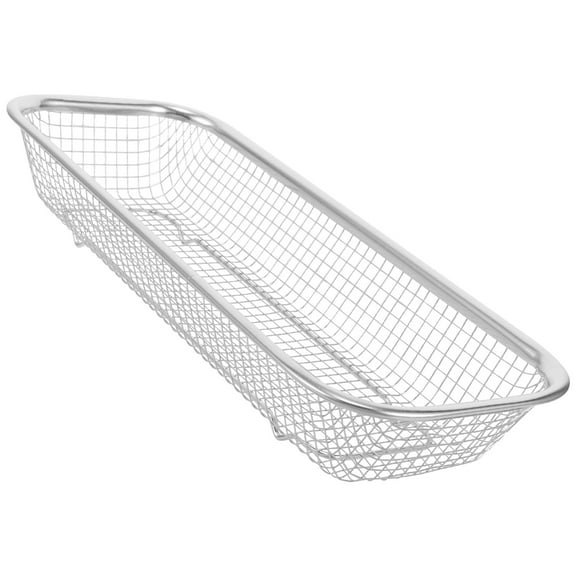 Raindrops  Dishwasher Basket for Silverware Stainless Steel Mesh
