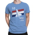thumbnail image 2 of Officially Licensed Nasa Space Shuttle Vintage 58 Design Men's T-shirt, 2 of 3
