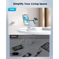 thumbnail image 2 of 3 in 1 Wireless Charger for iPhone: Charging Station for Apple Devices, Fast Charging Stand for iPhone 15 14 13 12 Pro/Pro Max/Plus/Mini AirPods&iWatch, 2 of 8