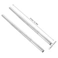 thumbnail image 2 of FESTFENDS 2Pcs Plated Silver Golf Club Lengthener Rod Iron for Easy Installation and Enhanced Hitting Distance, 2 of 8