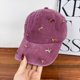 thumbnail image 5 of CaiYueKe Washed Soft Top Baseball Cap, Cute Puppy Embroidery Hat, Vintage Baseball Cap, Casual Streetwear Hat, Adjustable Unisex Cap, Breathable Summer Hat, Durable Everyday Cap, Low Maintenance Cap, 5 of 6