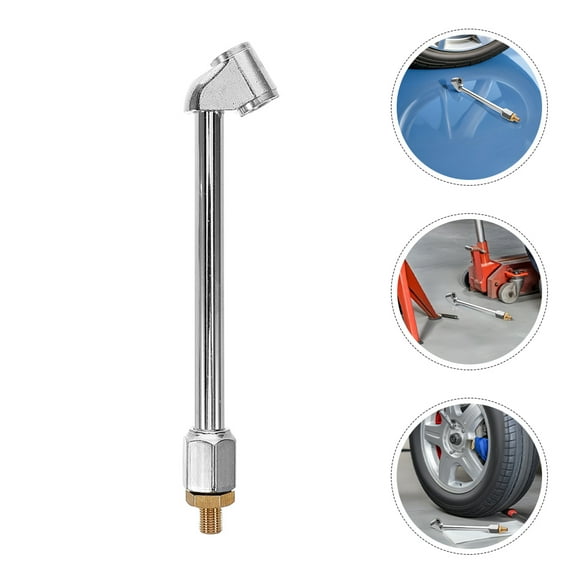 WHAMVOX 3pcs Quick Connect Air Pump Hose Adapter Heavy Duty Tire Chuck Air Hose Connector Car Motorcycle Tire Inflation Nozzle Tire Inflation Nozzle