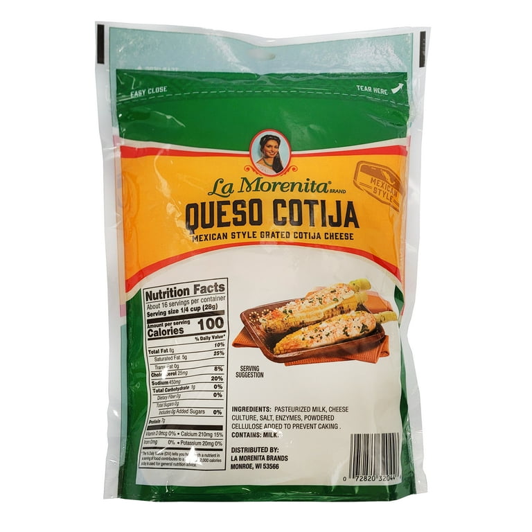 La Morenita Grated Cotija, 16 oz