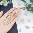 thumbnail image 5 of 304 Stainless Steel Pendants, Starfish/Sea Stars Golden & Stainless Steel Color, 5 of 7