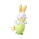 thumbnail image 5 of Orejas de conejo de Pascua, pollito de peluche, decoración de Pascua, decoración de fiesta de Pascua Blanco Verde, 5 of 9