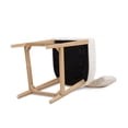thumbnail image 5 of Jennifer Taylor Home Penny Round Arched Upholstered Counter Stool, Set of 2, Travertine Beige Chenille, 5 of 9